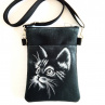 crossbody s kapsou-STŘÍBRNÝ KOCOUREK