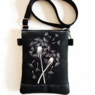 crossbody -STŘÍBRNÉ PAMPELIŠKY