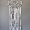 Lapač zlých snů Šedá holubice 40 x 120 cm