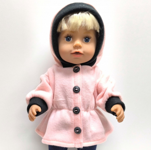 FLÍSOVÁ BUNDA PRO PANENKU BABY BORN 40 až 43 cm