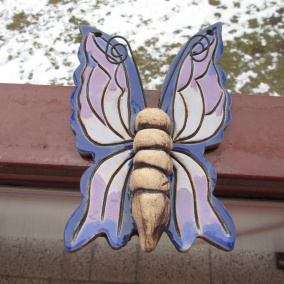 Keramický motýl