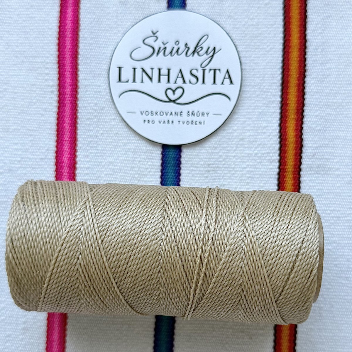 Linhasita 1 mm 531 5 m (studená béžová)