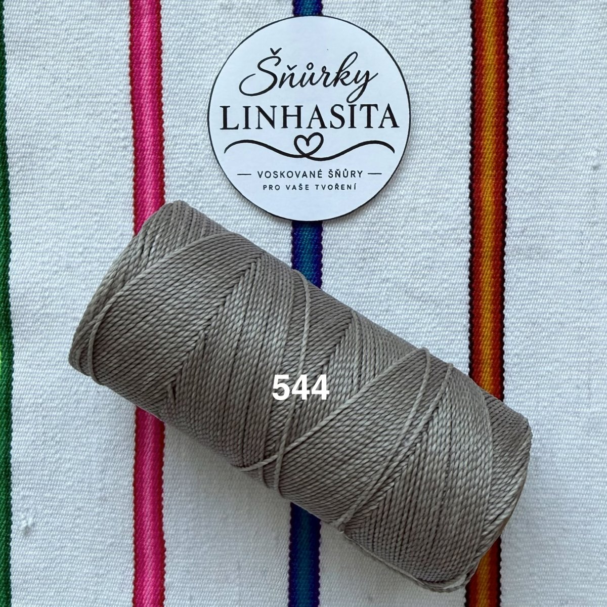 Linhasita 1 mm 544 celá cívka (šedá)