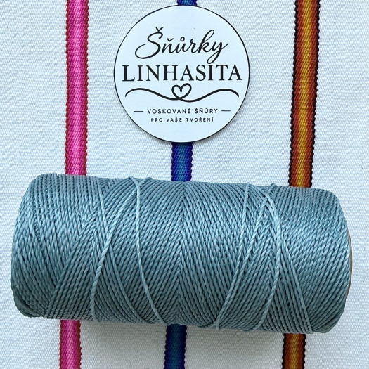 Linhasita 1 mm 549 5 m (tmavá tyrkysová)