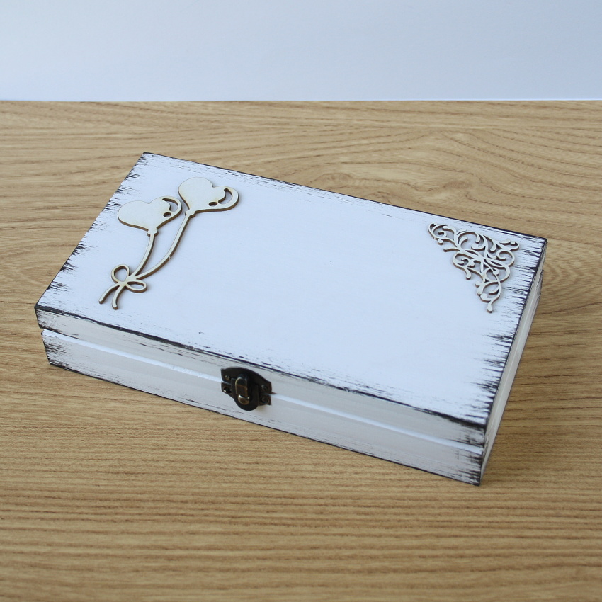 Svatební krabička na peníze - nápisy na přání