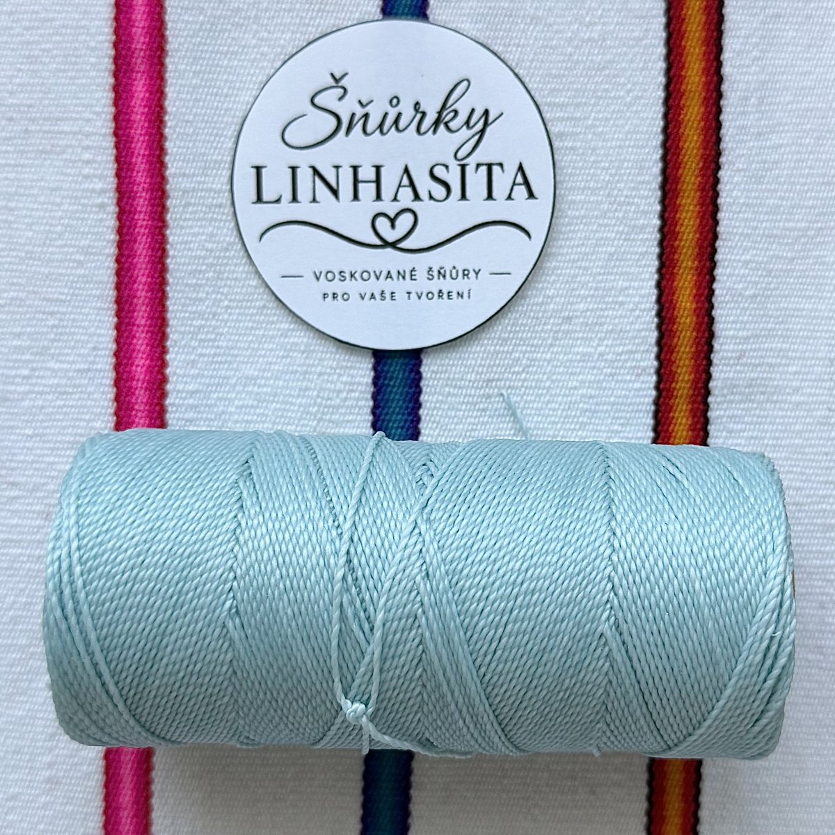 Linhasita 1 mm 605 5 m (světlá tyrkysová)