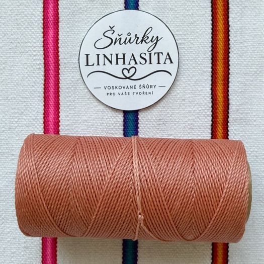 Linhasita 1 mm 640 5 m (lososová)