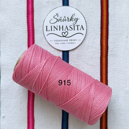 Linhasita 1 mm 903 celá cívka (jemně růžová)