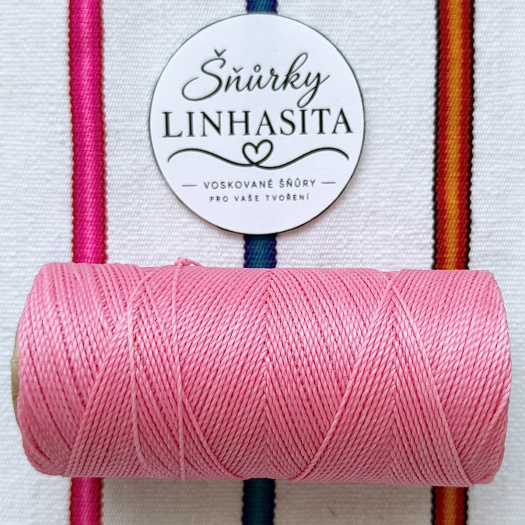 Linhasita 1 mm 903 5 m (jemně růžová)