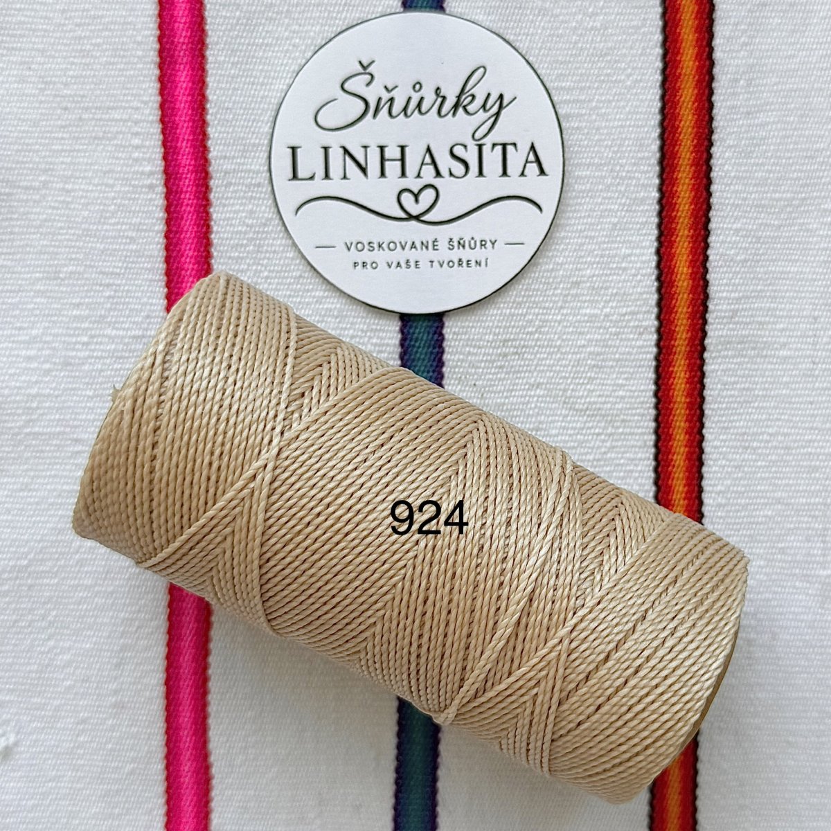 Linhasita 1 mm 924 celá cívka (písková)