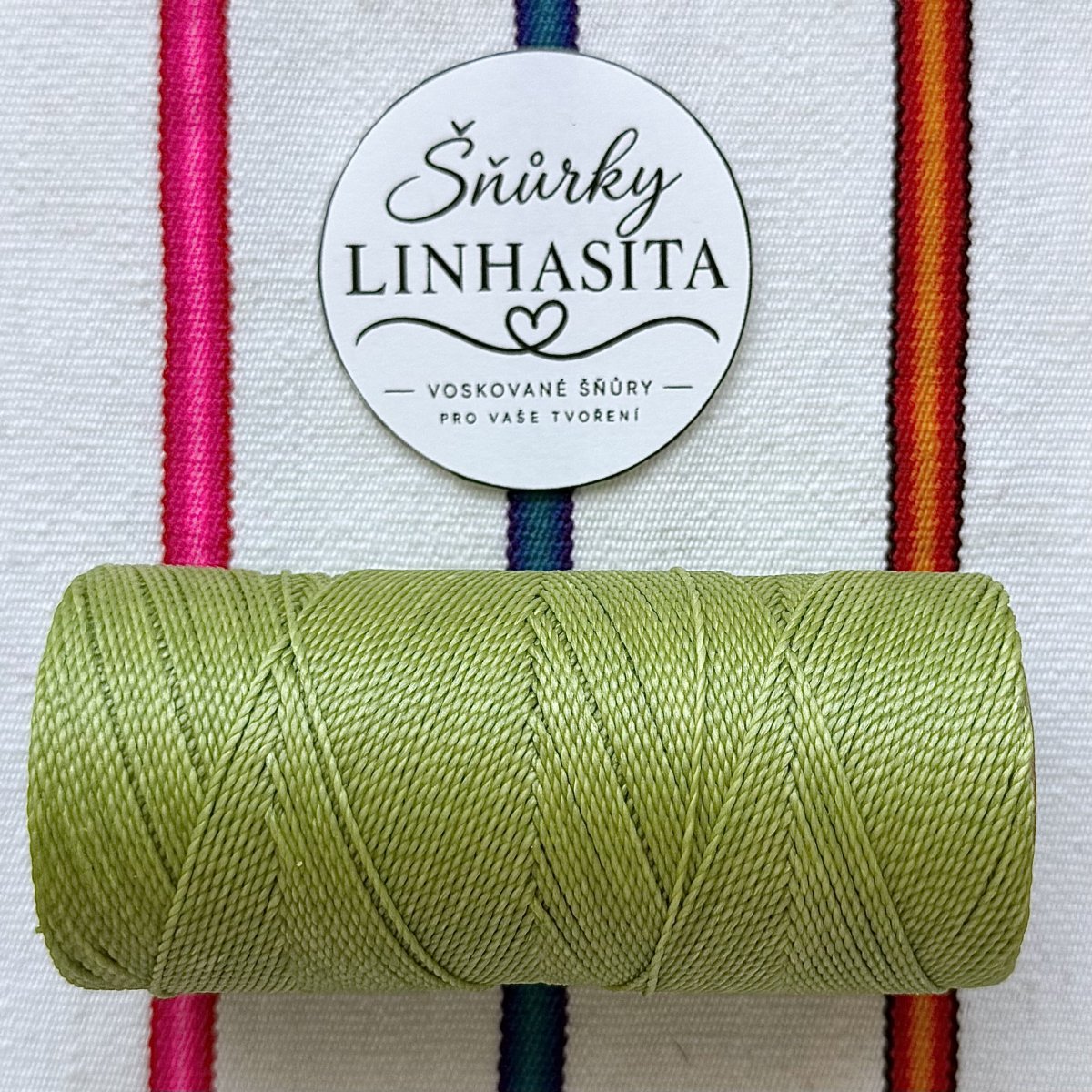 Linhasita 1 mm 1019 5 m (jemně zelená)