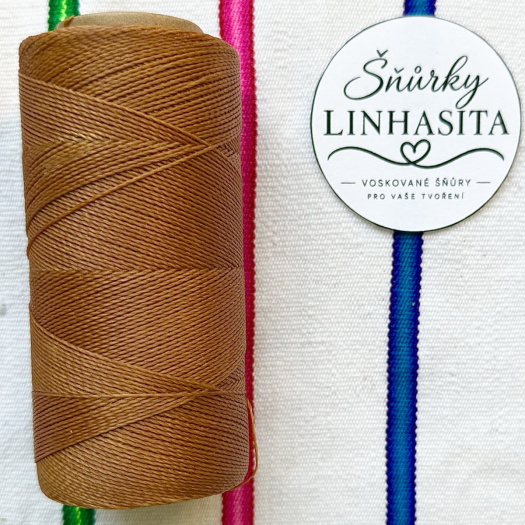Linhasita 0,5 mm 203 celá cívka (rezavá)