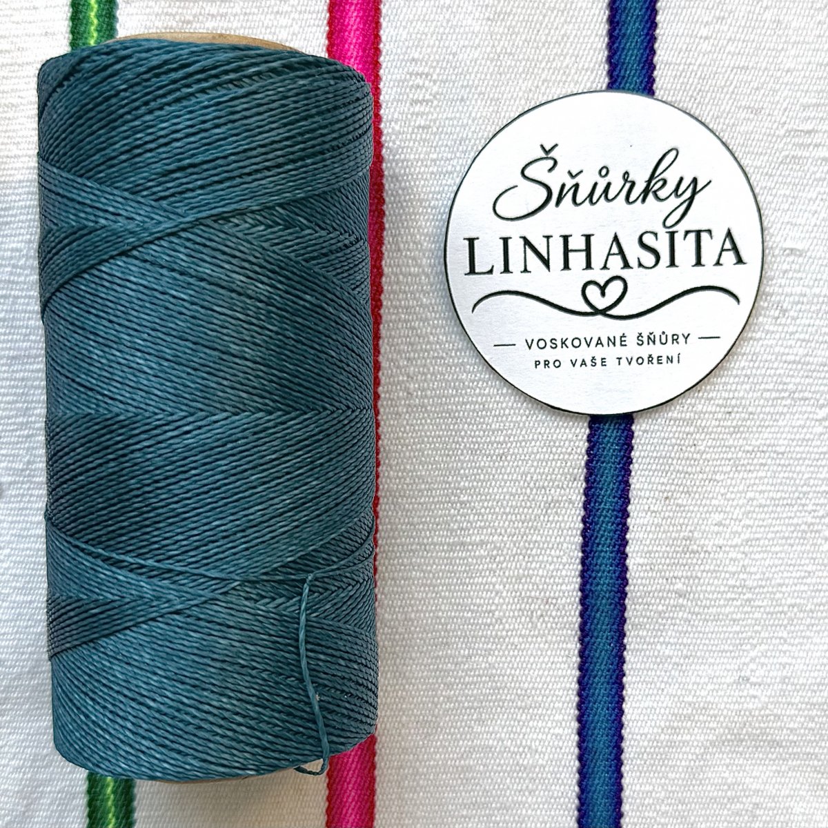 Linhasita 0,75 mm 228 celá cívka (petrolejová)