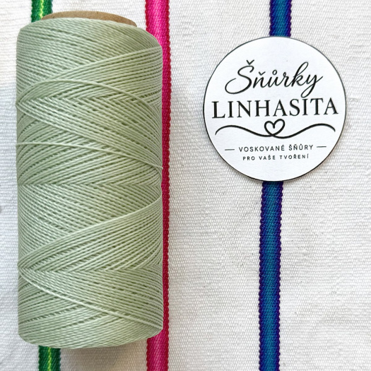 Linhasita 0,5 mm 397 celá cívka (jemná zelená)