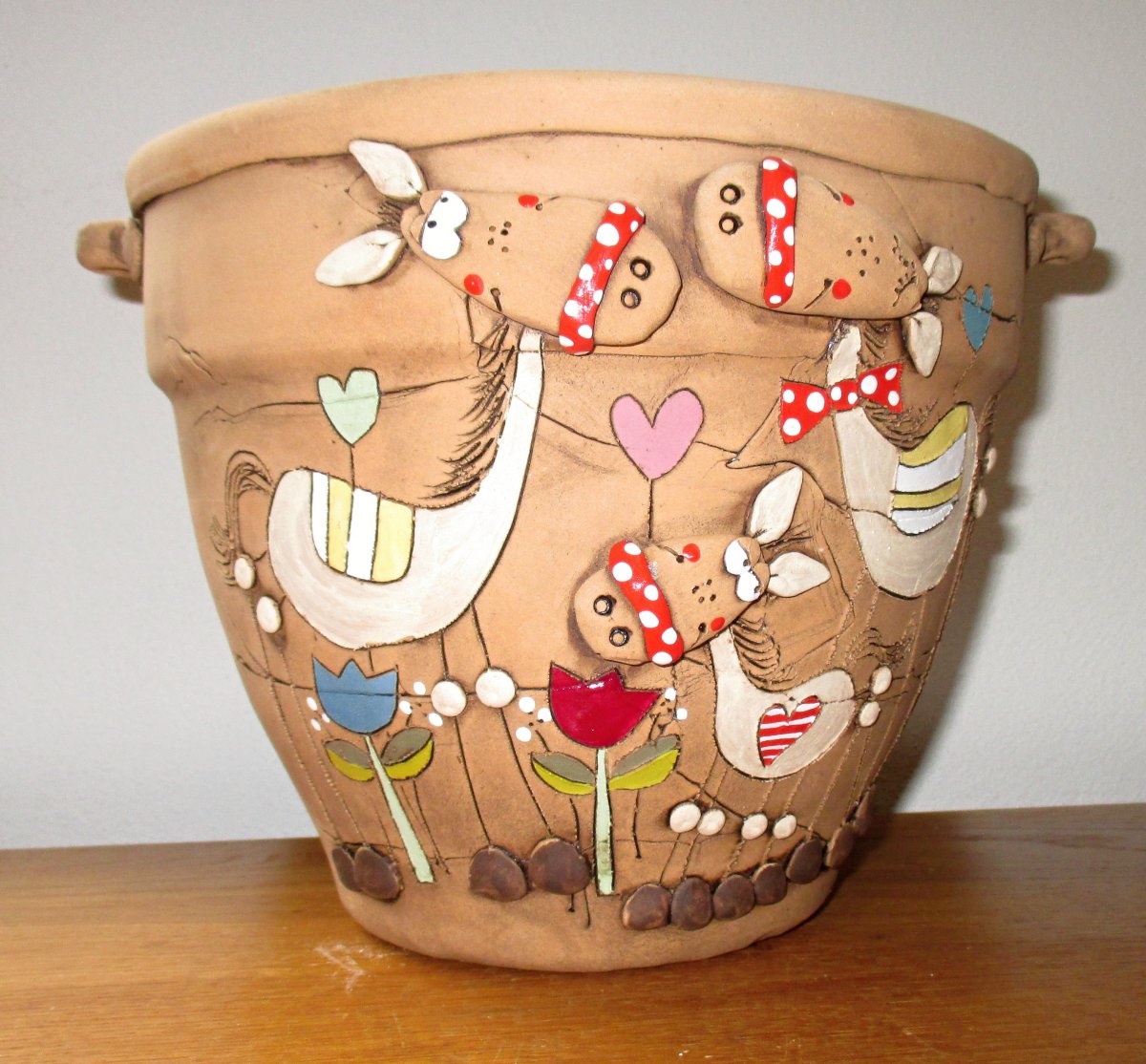 Obal na květináč - Hříbata