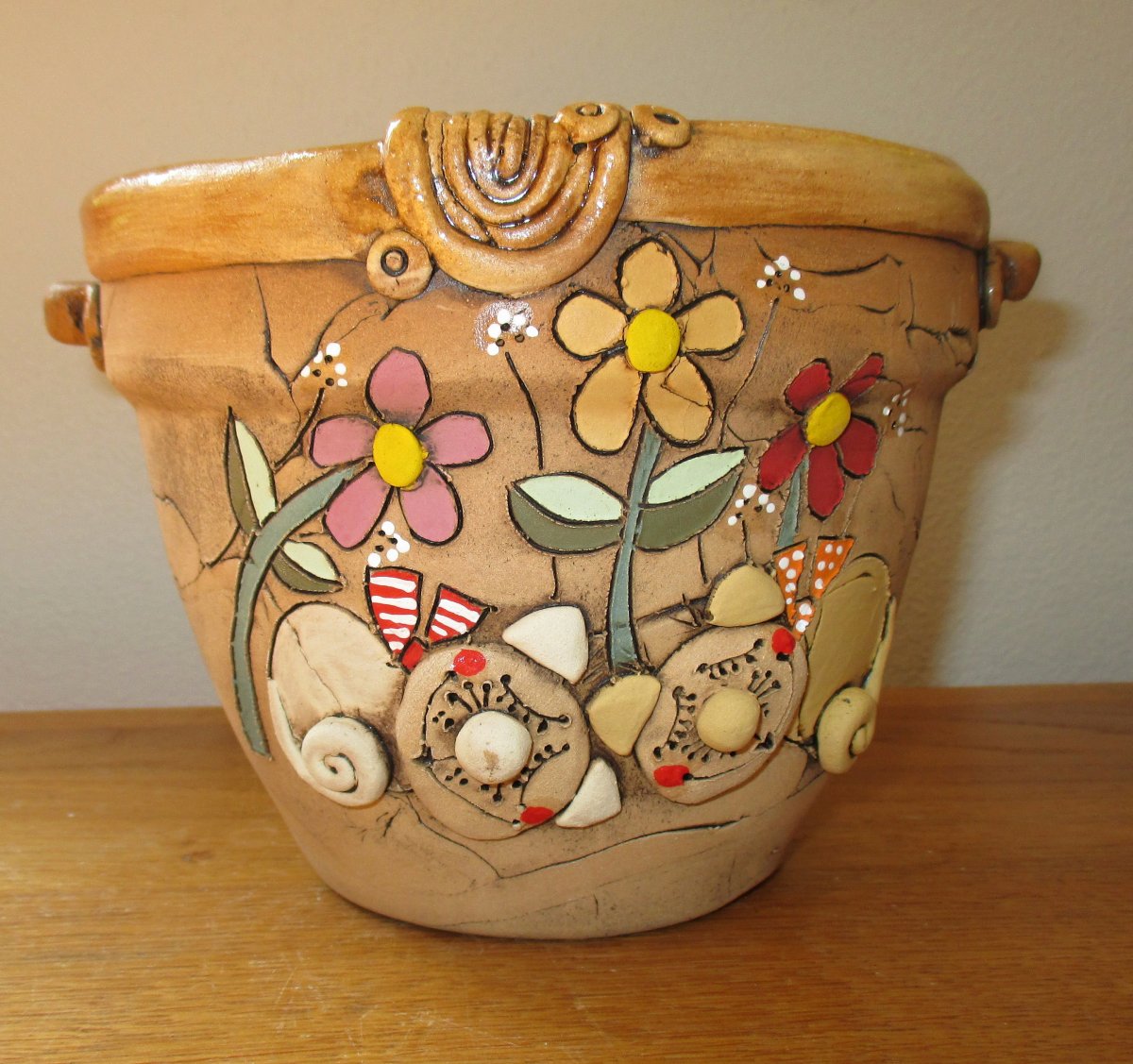 Obal na květináč - Kočky