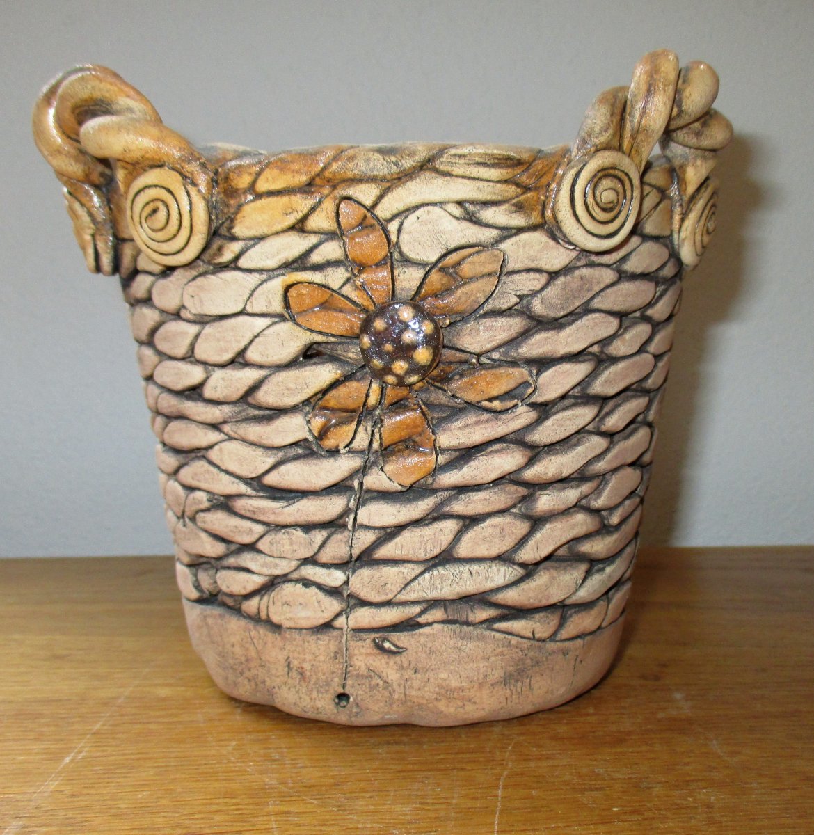 AKCE - Obal na květináč - Kytičky