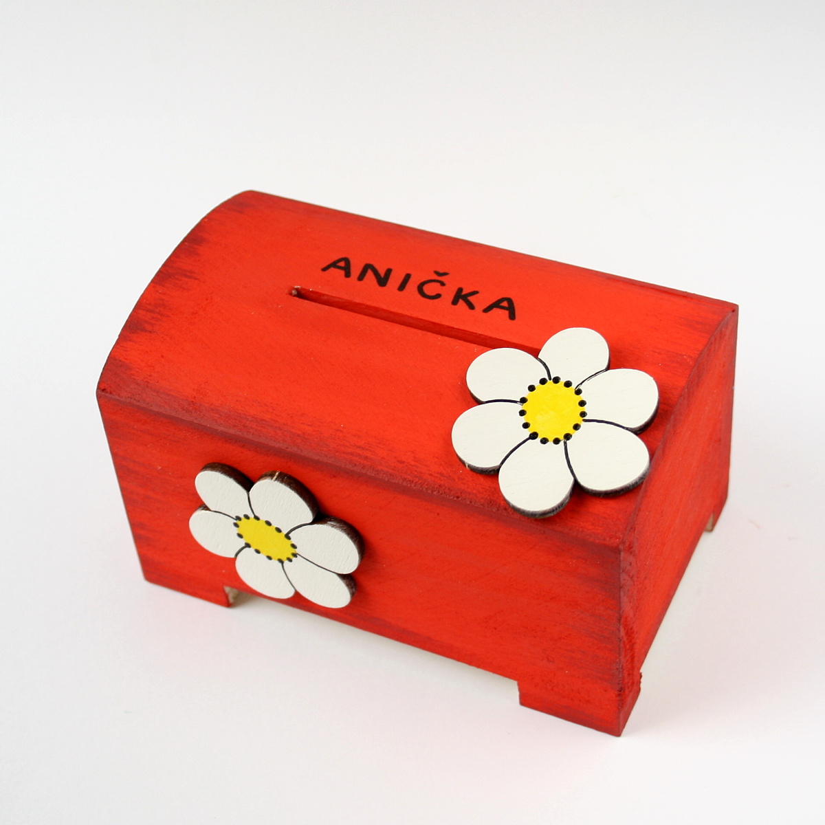 Pokladnička s kytičkami