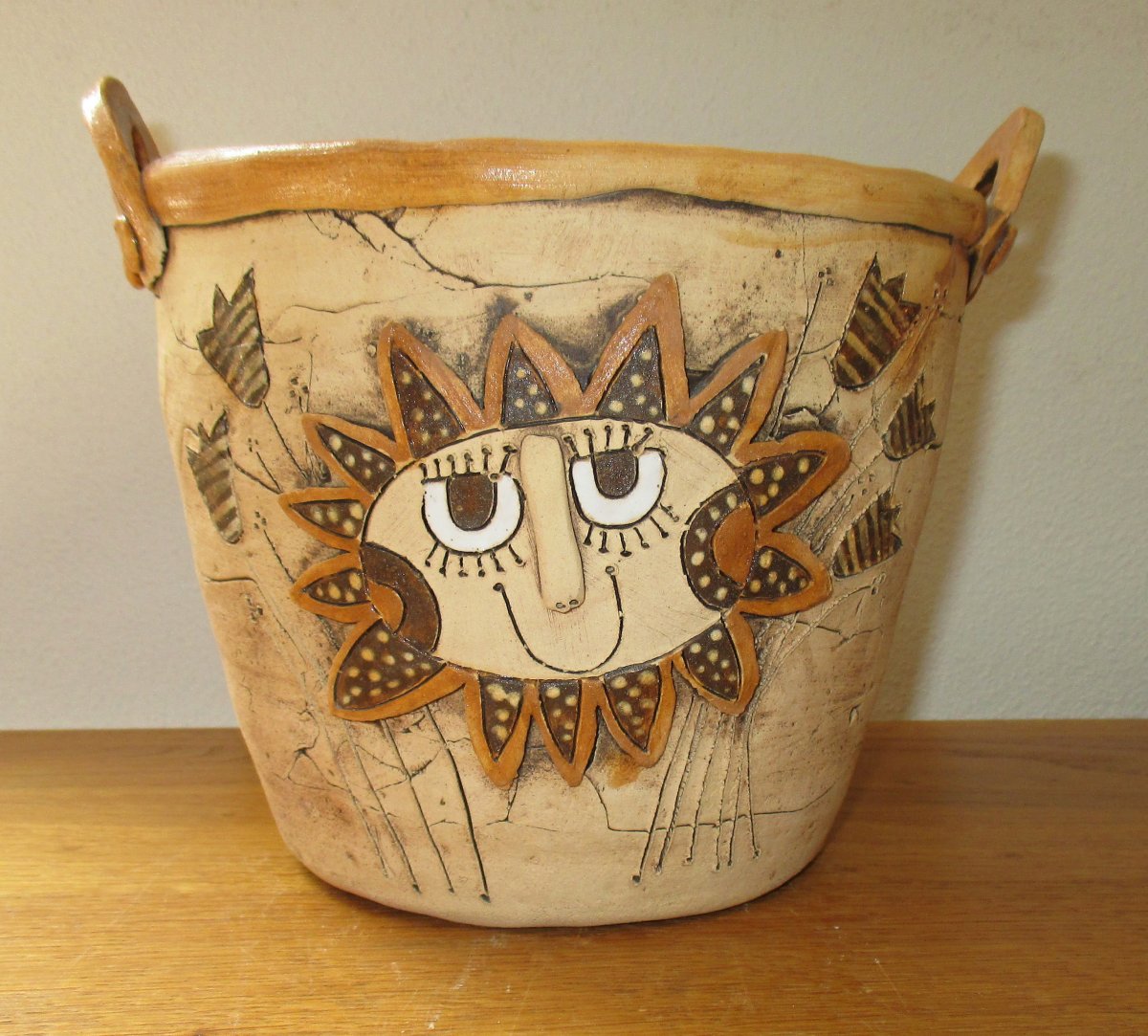 AKCE - Obal na květináč - Sluníčko