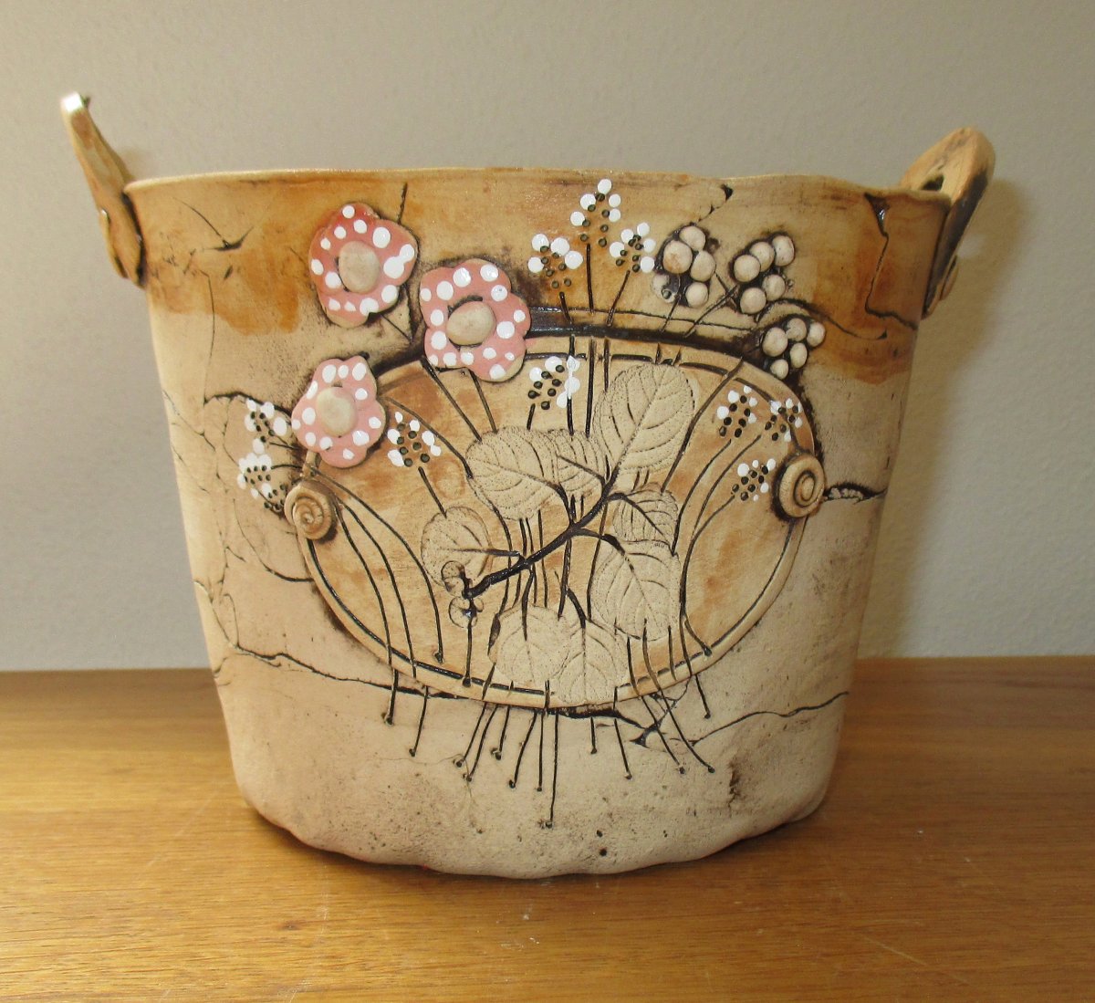 AKCE - Obal na květináč - Kytičky