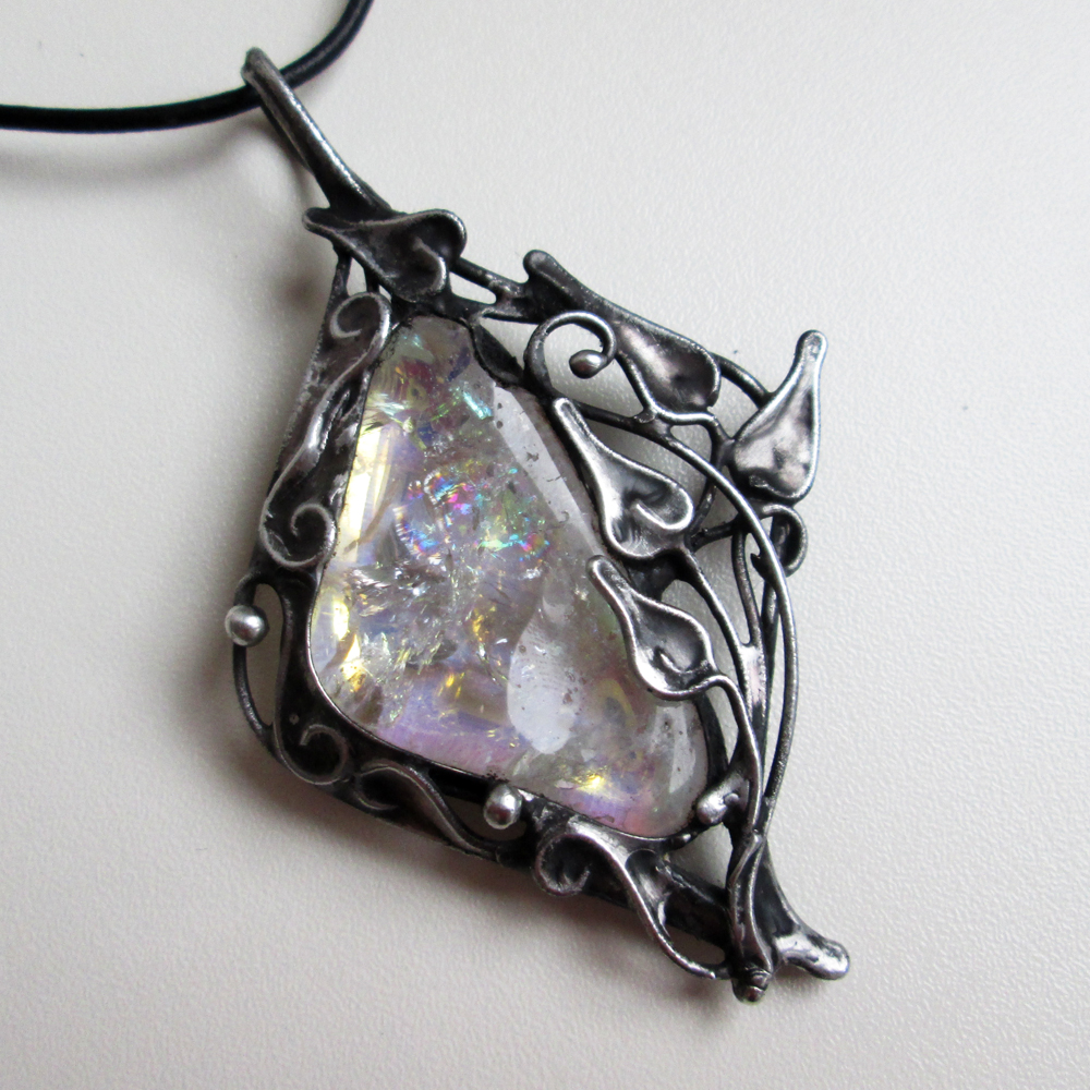 Křišťál aqua aura