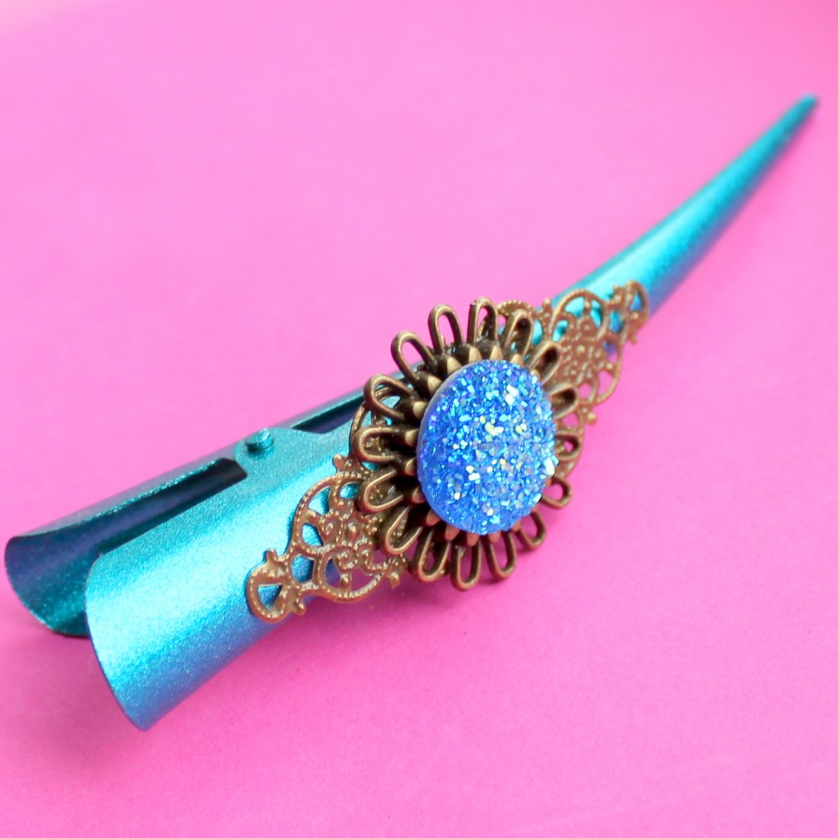 Luxusní velká kovová betka