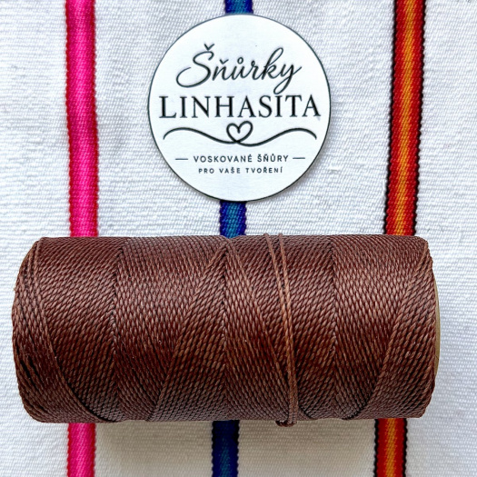Linhasita 1mm 28 5m (hnědá)