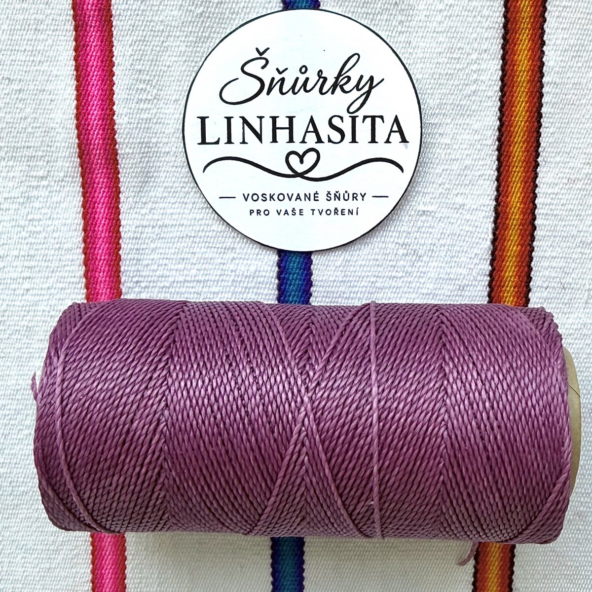 Linhasita 1mm 360 5m (purpurová)