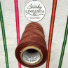 Linhasita 1 mm 25 celá cívka (kaštanová)