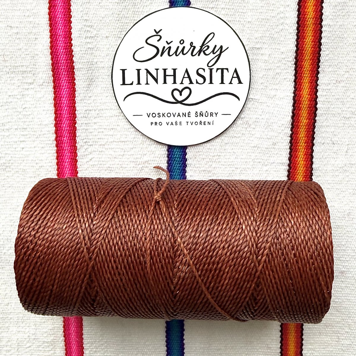 Linhasita 1 mm 212 5 m (hnědá)