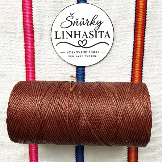 Linhasita 1 mm 212 5 m (hnědá)