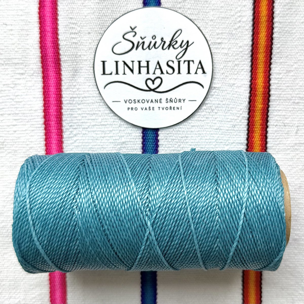 Linhasita 1 mm 229 5 m (tyrkysová)