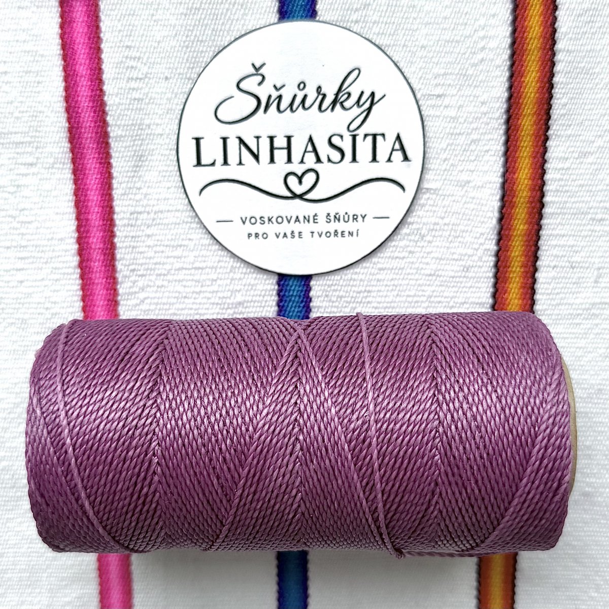 Linhasita 1mm 359 5m (levandulová)