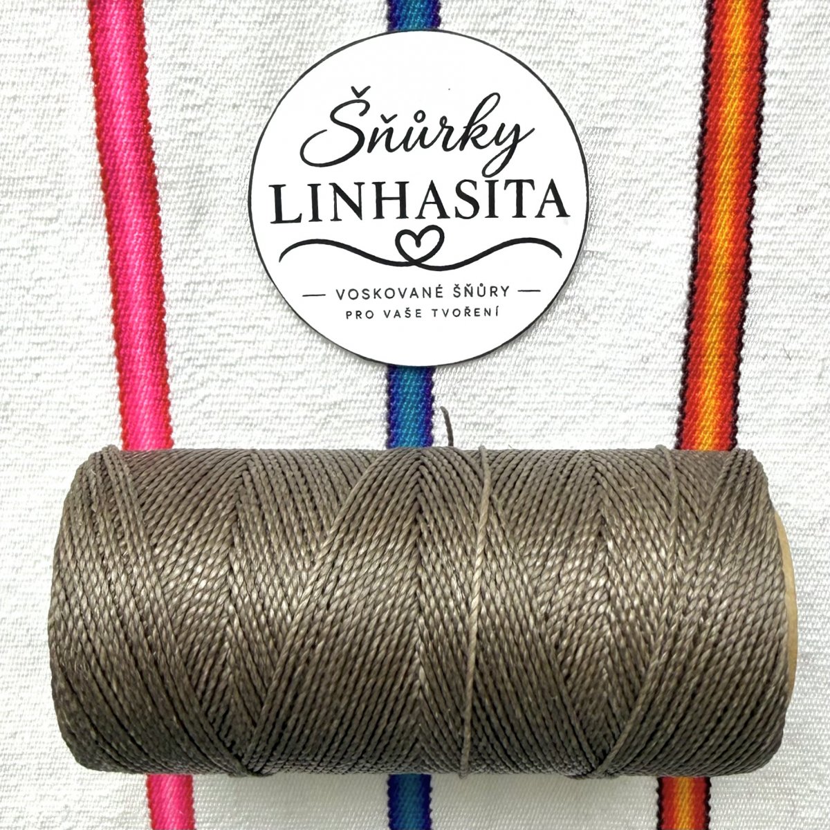 Linhasita 1mm 511 5m (hnědošedá)