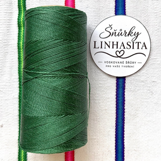 Linhasita 0,5 mm 87 celá cívka (tmavě zelená)