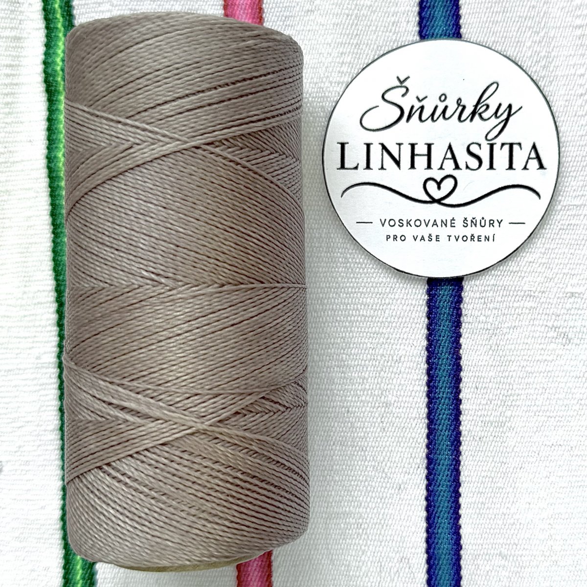 Linhasita 0,75 mm 05 celá cívka (šedá)