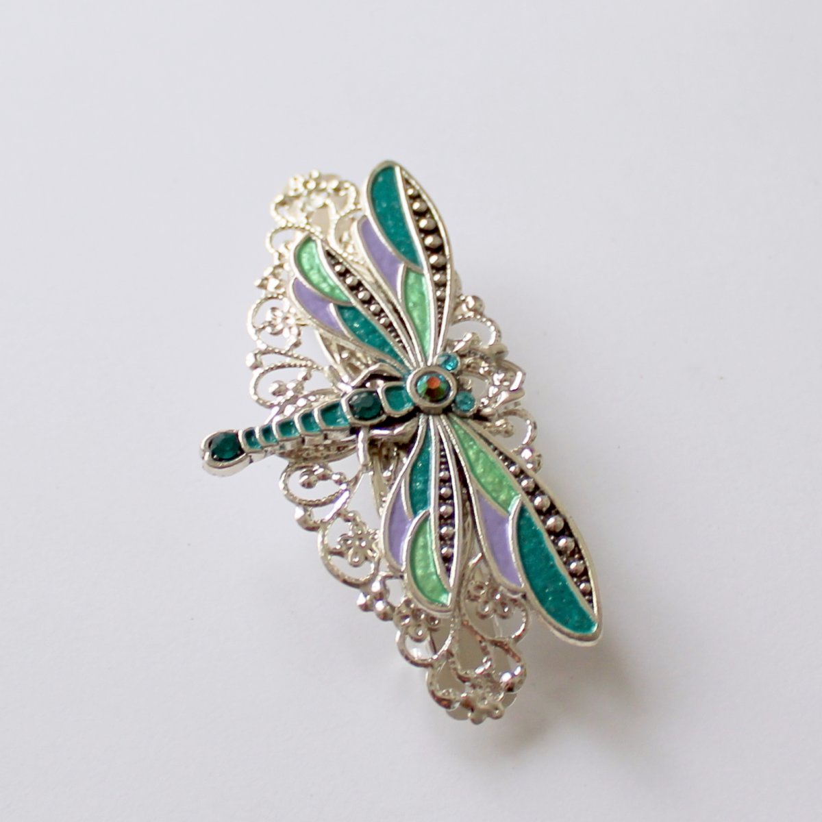 Luxusní francouzská sponka s vážkou