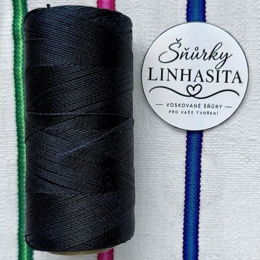 Linhasita 0,75 mm 73 celá cívka (tmavě modrá)
