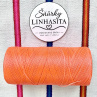 Linhasita 0,75 mm 394 celá cívka (neonově korálová)