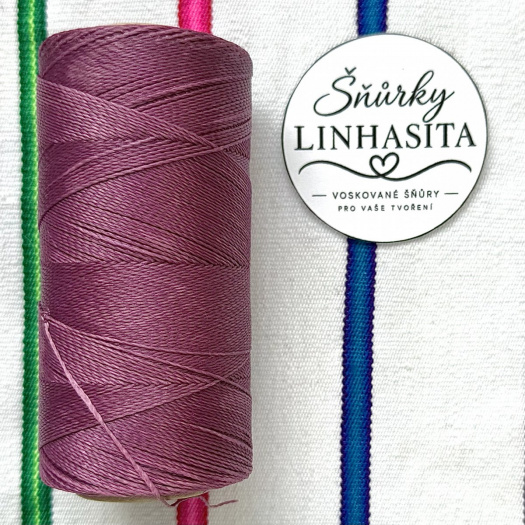 Linhasita 0,5 mm 368 celá cívka (nachová)