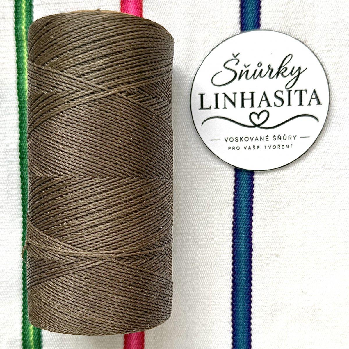 Linhasita 0,5 mm 511 celá cívka (studená hnědá)