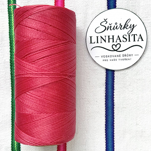 Linhasita 0,5 mm 545 celá cívka (malinová)