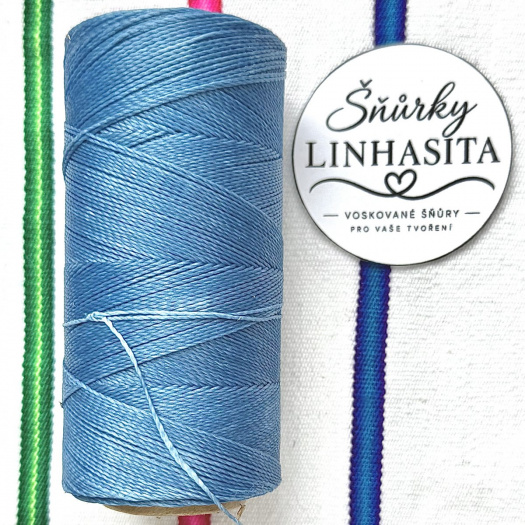 Linhasita 0,5 mm 606 celá cívka (světlá modrá)