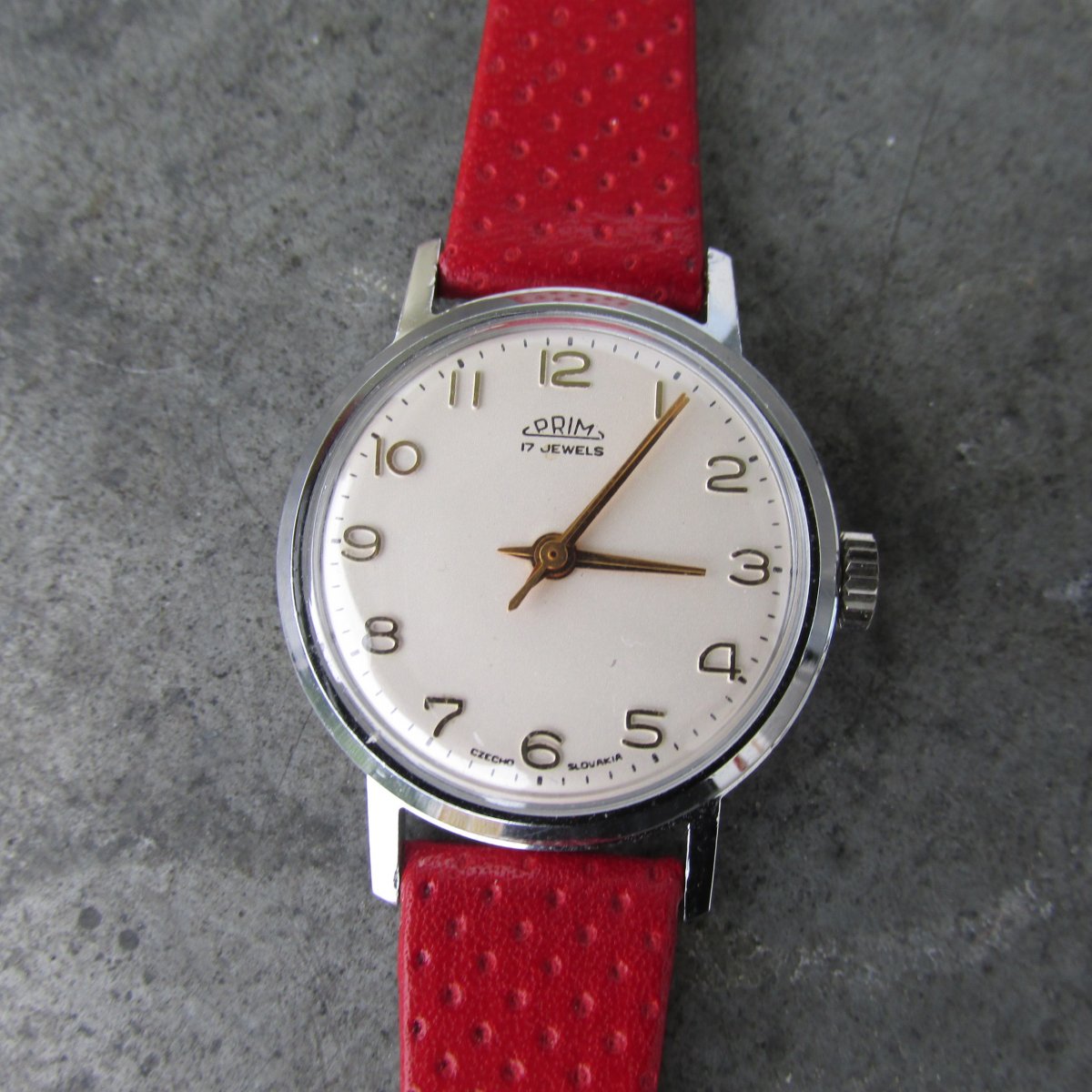 Dámské Hodinky Prim, z roku 1967, chromované