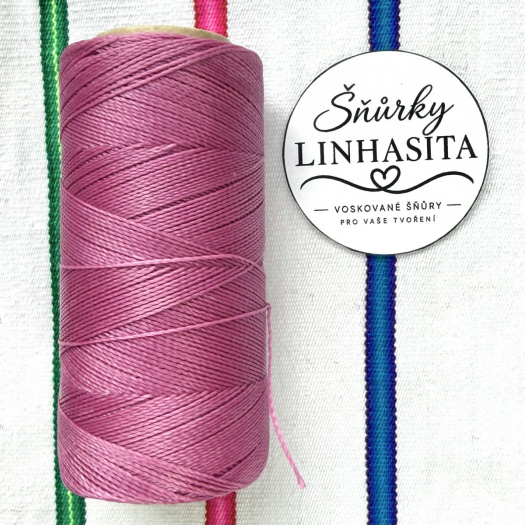 Linhasita 0,5 mm 903 celá cívka (růžová)