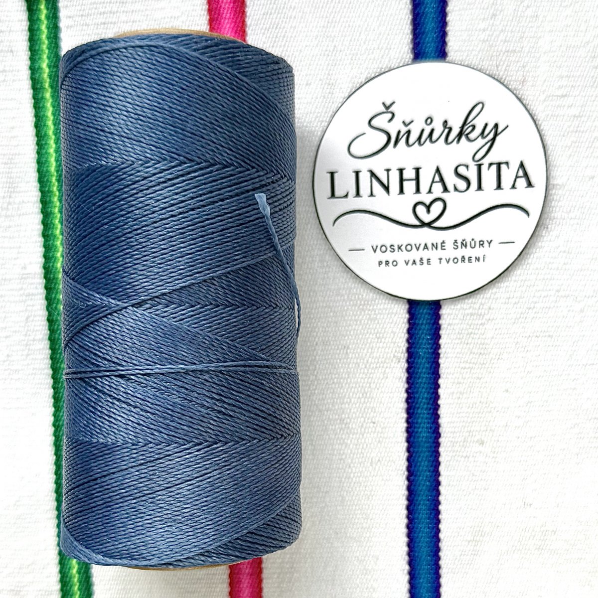 Linhasita 0,5 mm 1037 celá cívka (modrá)