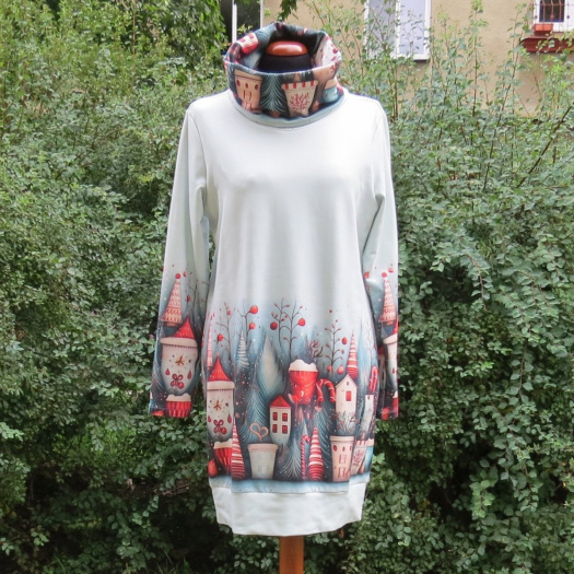 Domečkové - mikinošaty