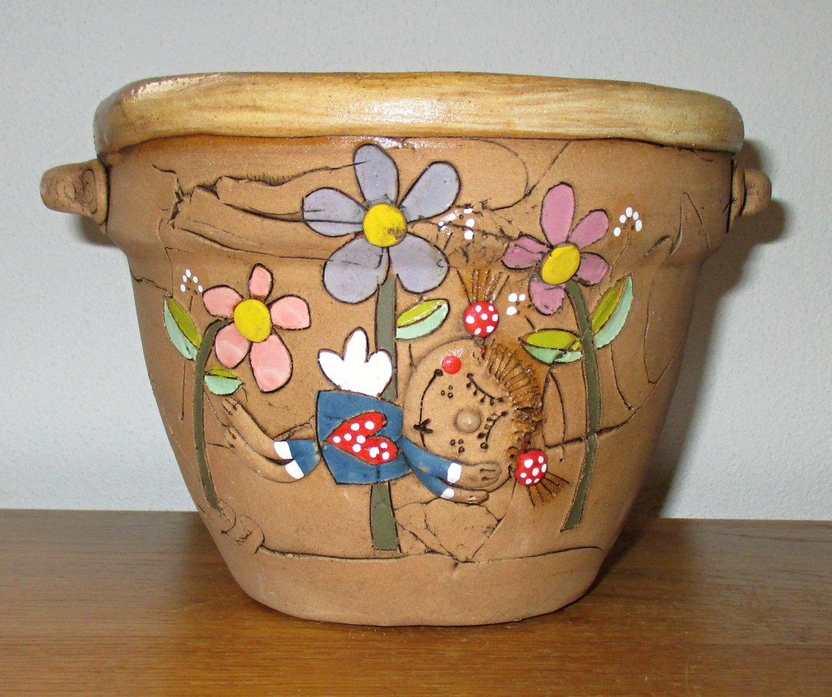 Obal na květináč - Anděl