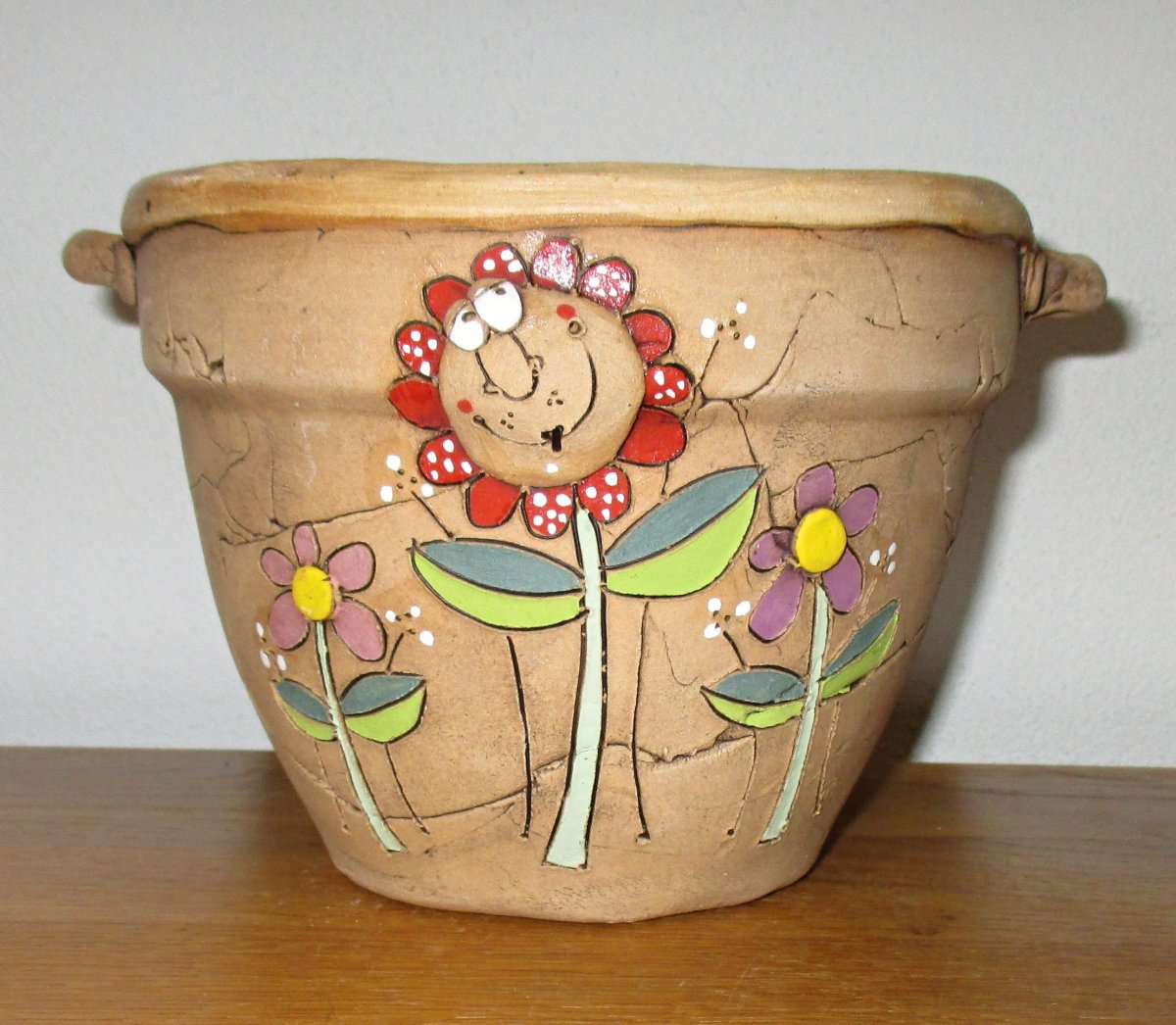 Obal na květináč - Kytka