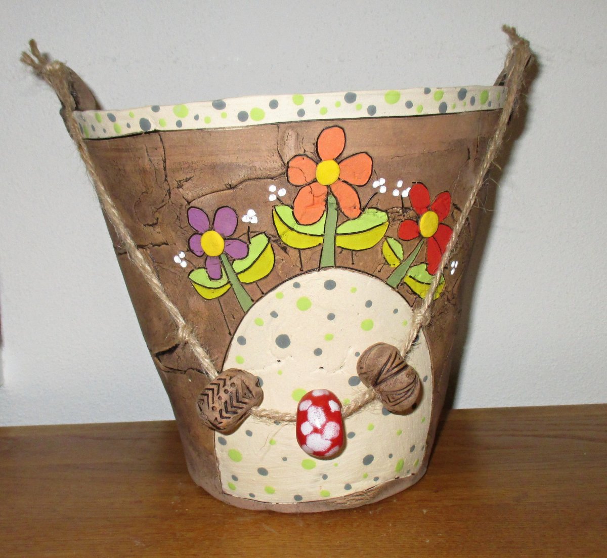 Obal na květináč - Kyblíček